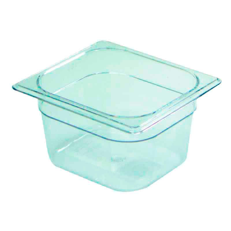 GASTRONORM FOOD PAN 1/6 1.6 LTR, RUBBERMAID 6x