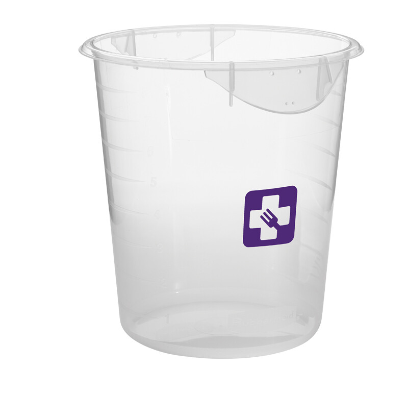 ROUND FOOD CONTAINER 7,6 LTR ALLERGENS, RUBBERMAID x 12