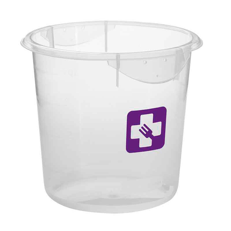 ROUND FOOD CONTAINER 3,8 LTR ALLERGENS, RUBBERMAID