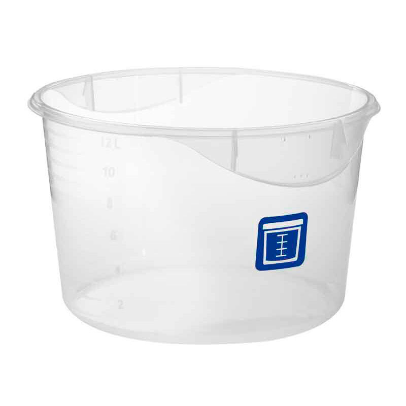 ROUND FOOD CONTAINER 11,4 LTR FRESH FISH, RUBBERMAID 6x