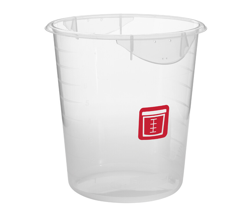 ROUND CONTAINER 7,6 LTR RAW MEAT, RUBBERMAID 12x
