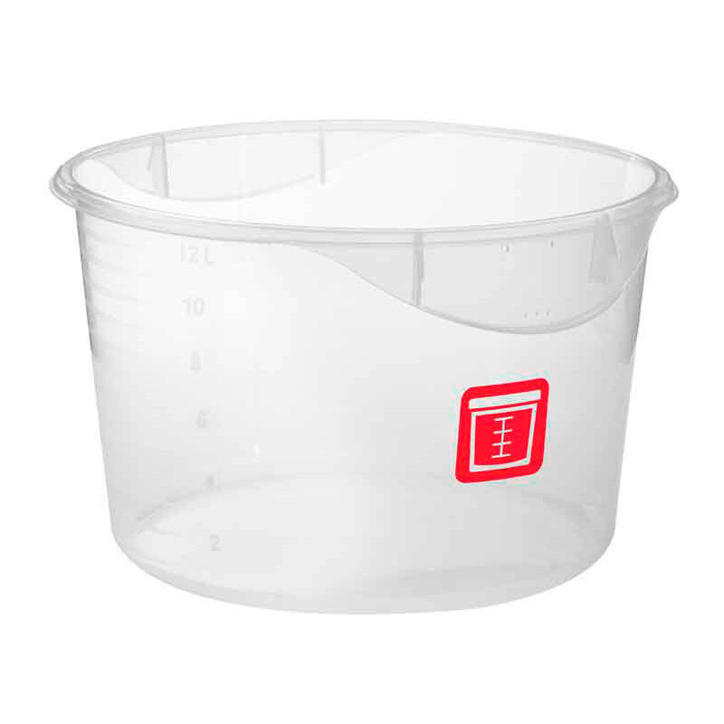 ROUND FOOD CONTAINER 11,4 LTR RAW MEAT, RUBBERMAID 6x