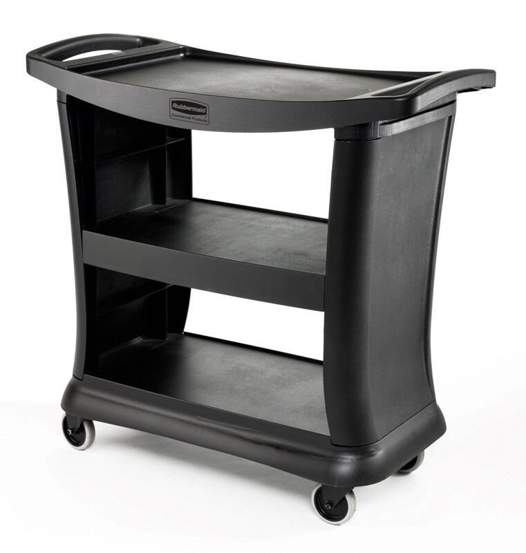 SERVICE TROLLEY, RUBBERMAID
