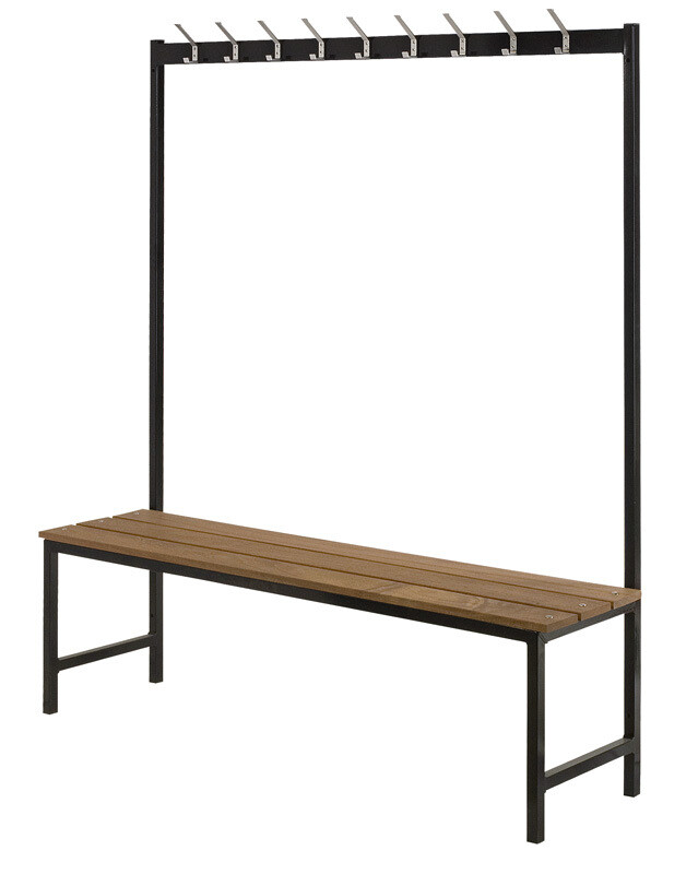 WANDGARDEROBE MET BANK
