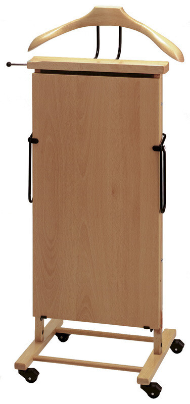 Wooden electric trouser press