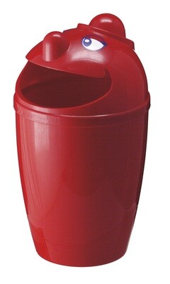 Litter bins for the snack bar