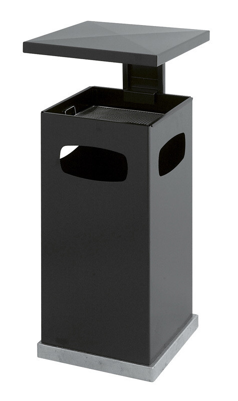ASHTRAY WITH REMOVABLE ROOF 70 LTR