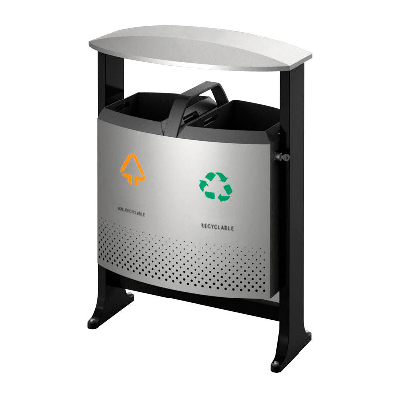 OUTSIDE WASTE BIN 2X39