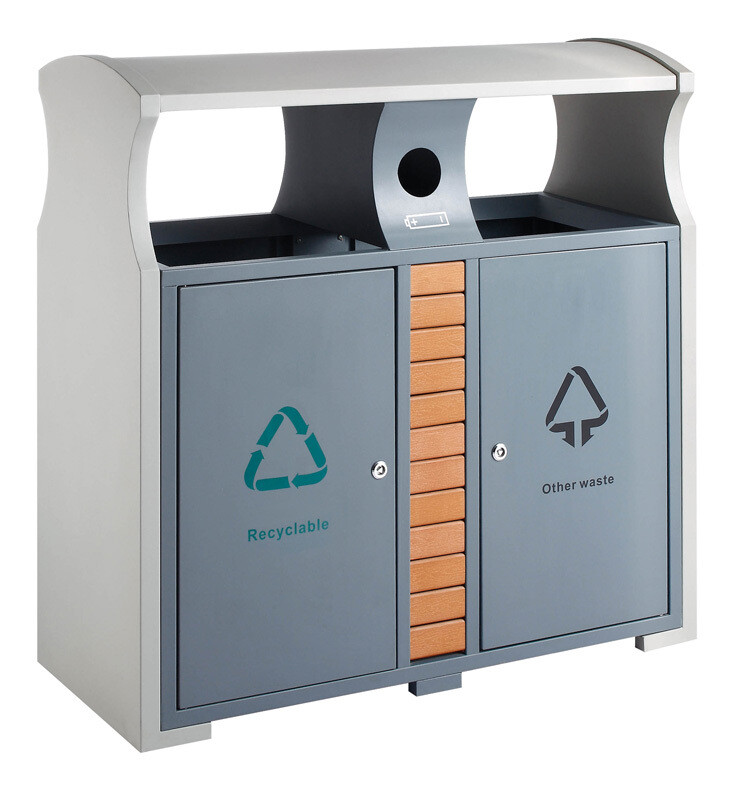 OUTSIDE WASTE BIN