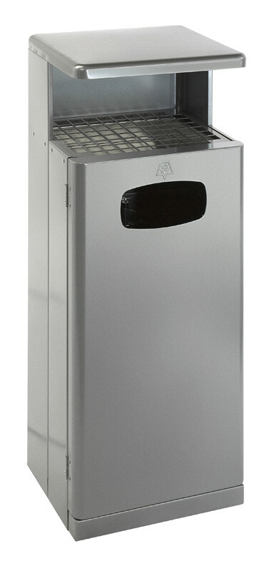 OUTDOOR LITTER BIN WITH CANOPY