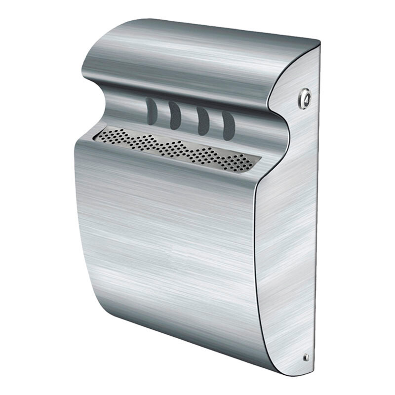 WALL ASHTRAY ROBUST STAINLESS STEEL