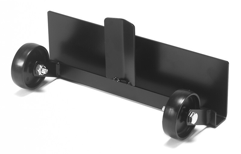 WHEEL SET FOR SELF CLAMPING BAG HOLDERS