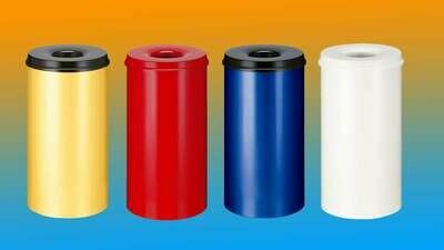 Flame retardant garbage cans are made for your safety.