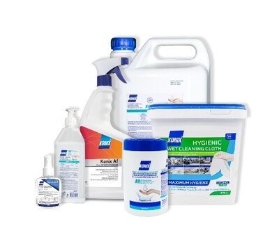 Konix Hygienic product line