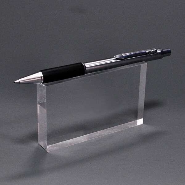 Elongated block ball pen stand 72mm