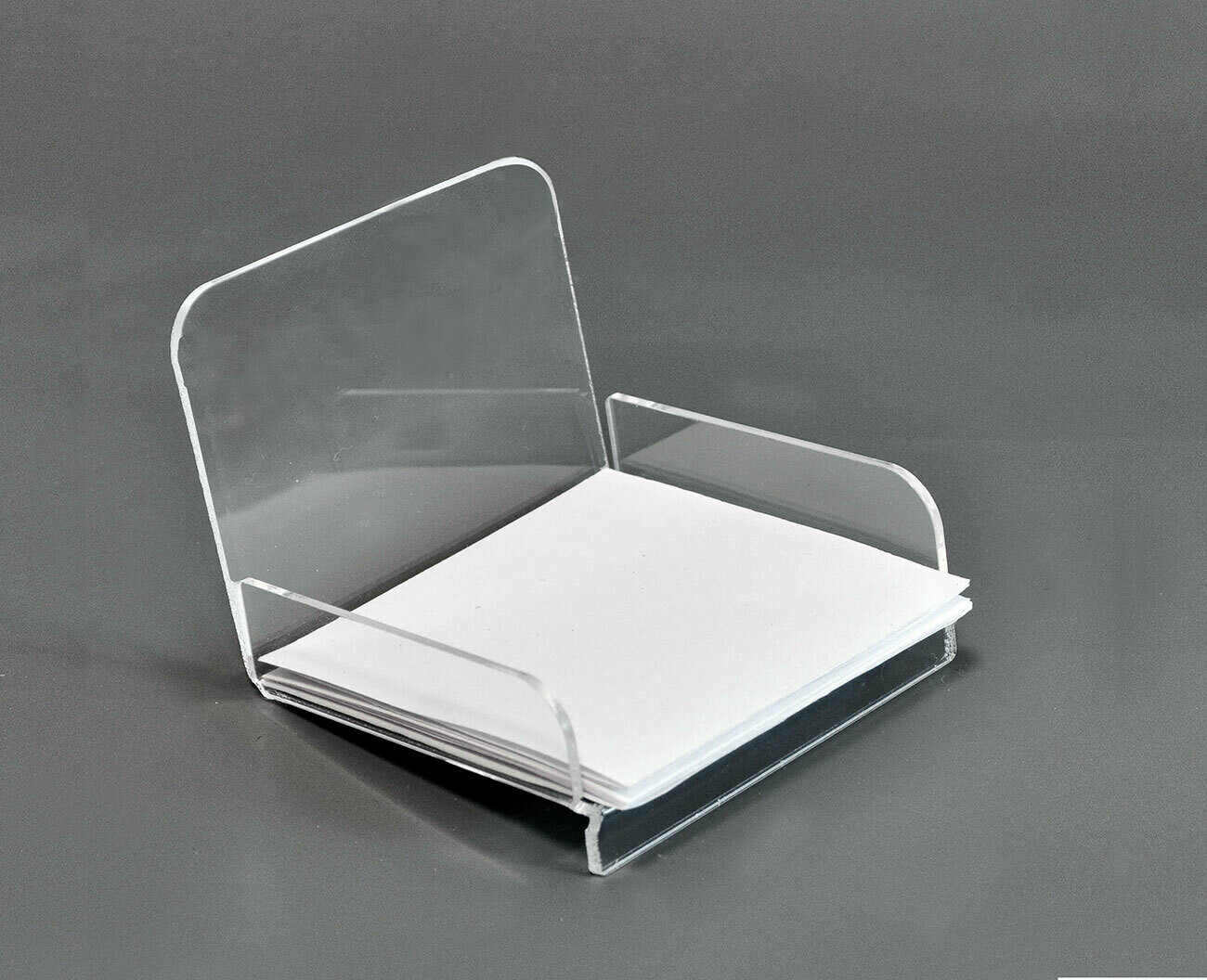 Tray for note pads.