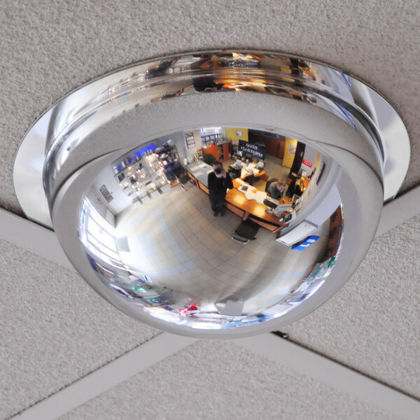 Half mirror bulbs / mirror  dome from ø 100 to ø 1000mm.