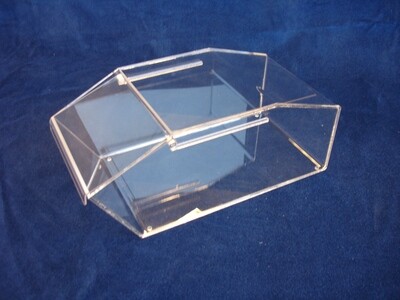 Acrylic candy boxes or confectionery containers.