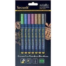 Securit® Liquid chalkmarker metallic
