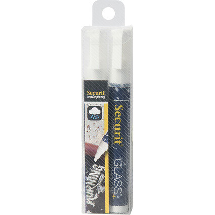 Waterproof chalkmarker (Glass + Chalkboard)