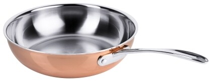 Koperen  braadpan.