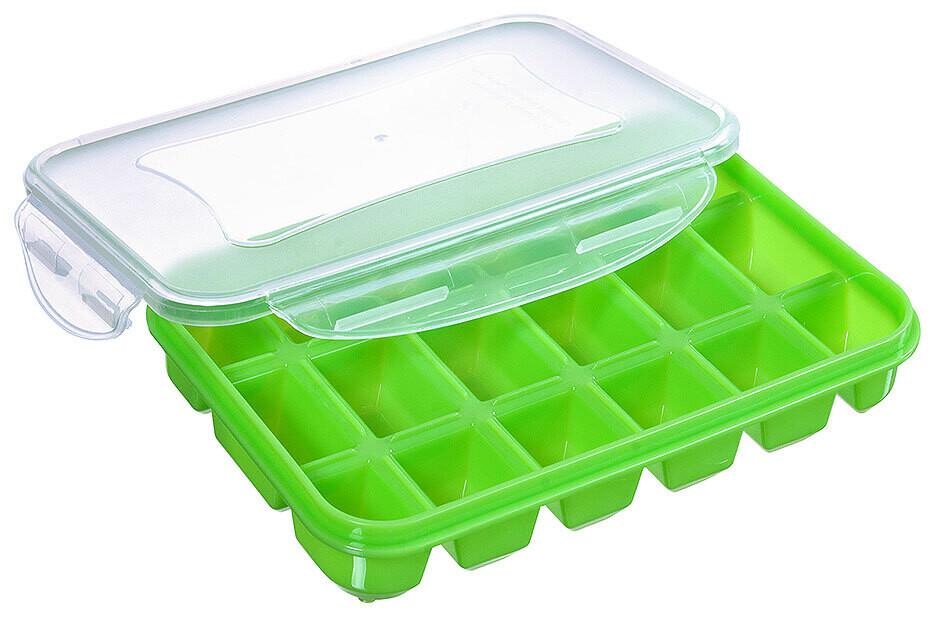 IJsblokjes container met deksel