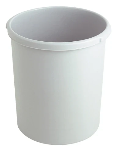 Ronde papierbak van kunststof, 30 liter.