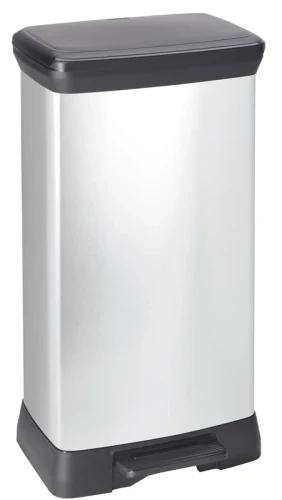 RECHTHOEKIGE PEDAALEMMER DECOBIN 50 LTR