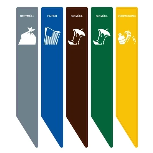 RECYCLING STICKERS RECYCLOSTAR - DUITS