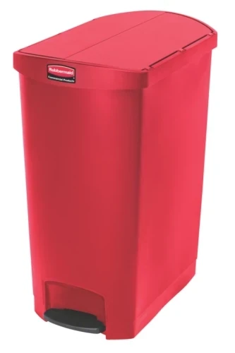 SLIM JIM STEP ON CONTAINER END STEP KUNSTSTOF 90 LTR, RUBBERMAID