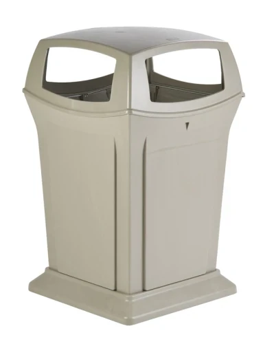 RANGER CONTAINER MET 4 OPENINGEN, RUBBERMAID