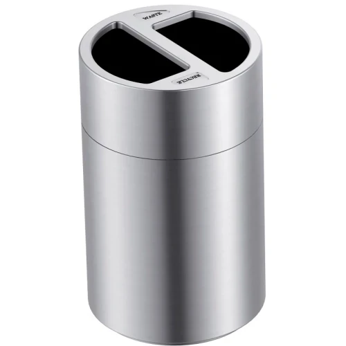RECYCLING AFVALBAK GROTE CAPACITEIT 2X60 LTR