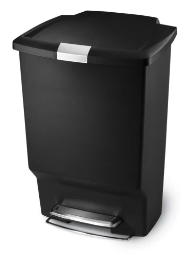 RECTANGULAR PLASTIC STEP CAN, SIMPLEHUMAN