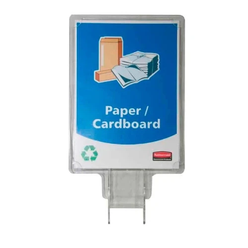 SLIM JIM RECYCLING PANEL, RUBBERMAID
