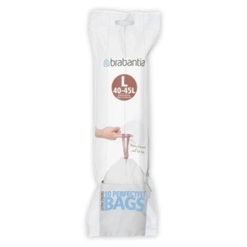 AFVALZAK 40-45 LITER MET TREKBANDSLUITING (L), BRABANTIA