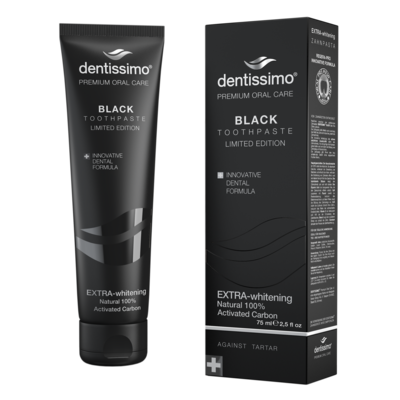 DENTISSIMO BLACK Extra-whitening 75ml