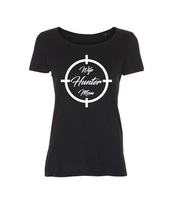T-shirt med tryk - Lady Hunter