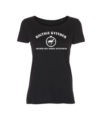 T-shirt med tryk - Rigtige kvinder