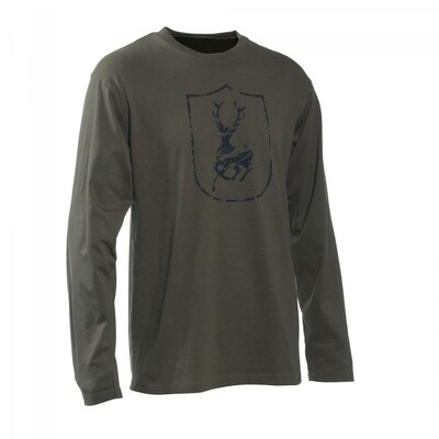 Deerhunter Logo T-Shirt L/Æ (Str. S+L+2XL) Deerhunter Logo T-Shirt L/Æ (Str. S+L+2XL)