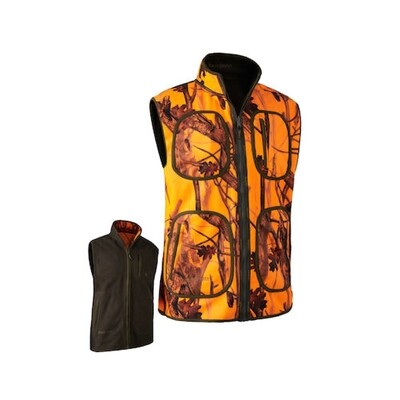 Deerhunter Gamekeeper Bonded Fleece vest - (KUN 1 x M tilbage) Deerhunter Gamekeeper Bonded Fleece vest - (KUN 1 x M tilbage)