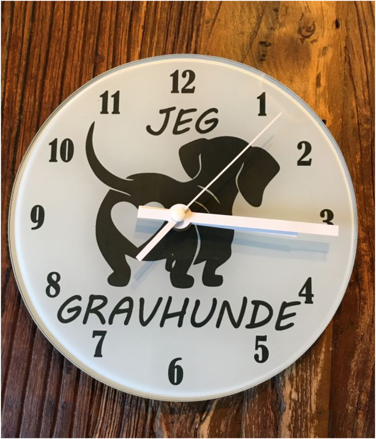 Ur med "Jeg elsker Gravhunde"