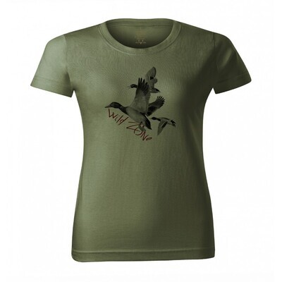 Wild Zone Lady T-shirt med print af And