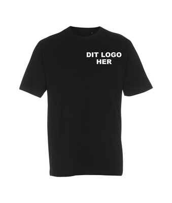T-shirt med dit logo/design med 2 tryk