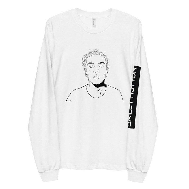 Bailey Hutton Long Sleeve White T-Shirt