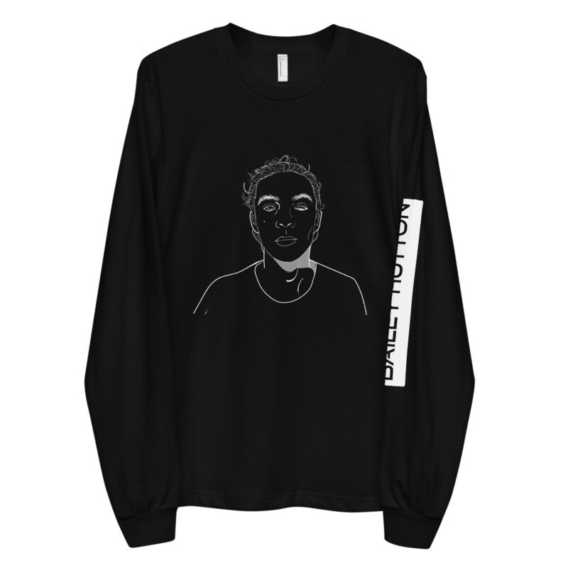 Bailey Hutton Long Sleeve Black T-Shirt