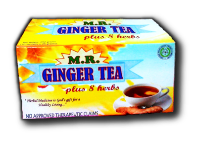 M.R. GINGER TEA Plus 8 HERBS