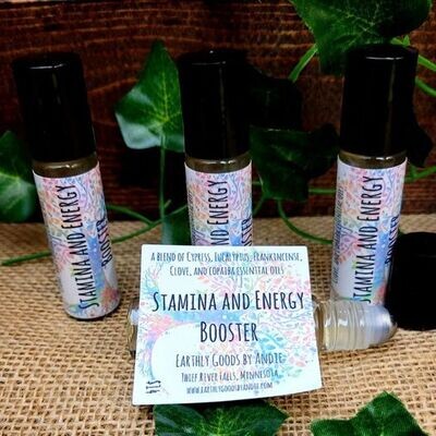 Stamina Energy Booster Essential Oil Blend