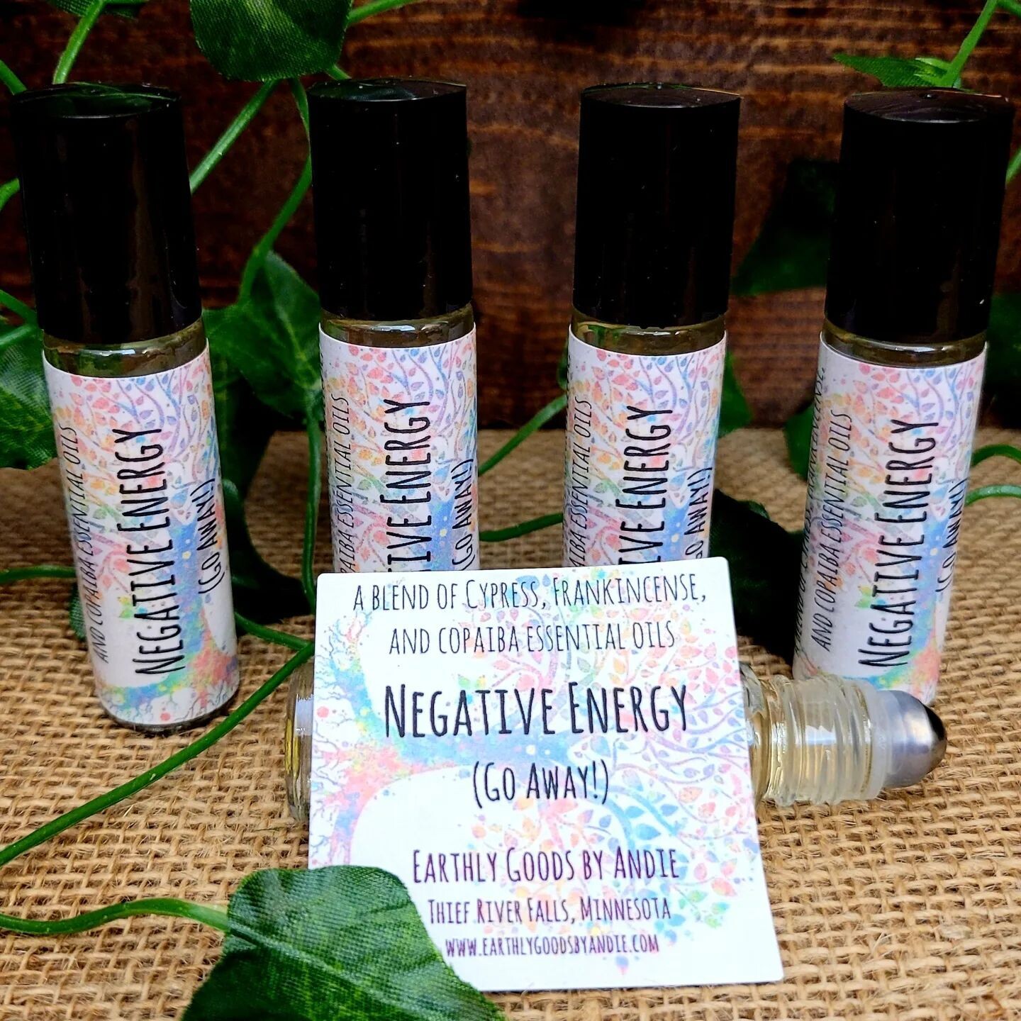 Negative Energy (Go Away!) Essential Oil Blend