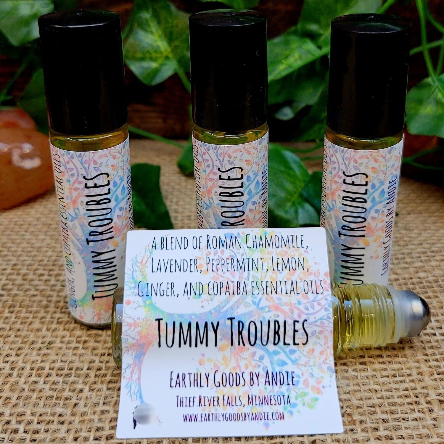 Tummy Troubles Essential Oil Blend