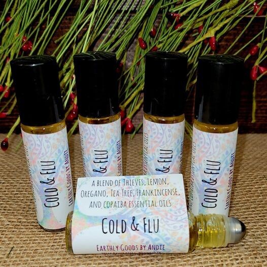 Cold &amp; Flu Essential Oil Blend